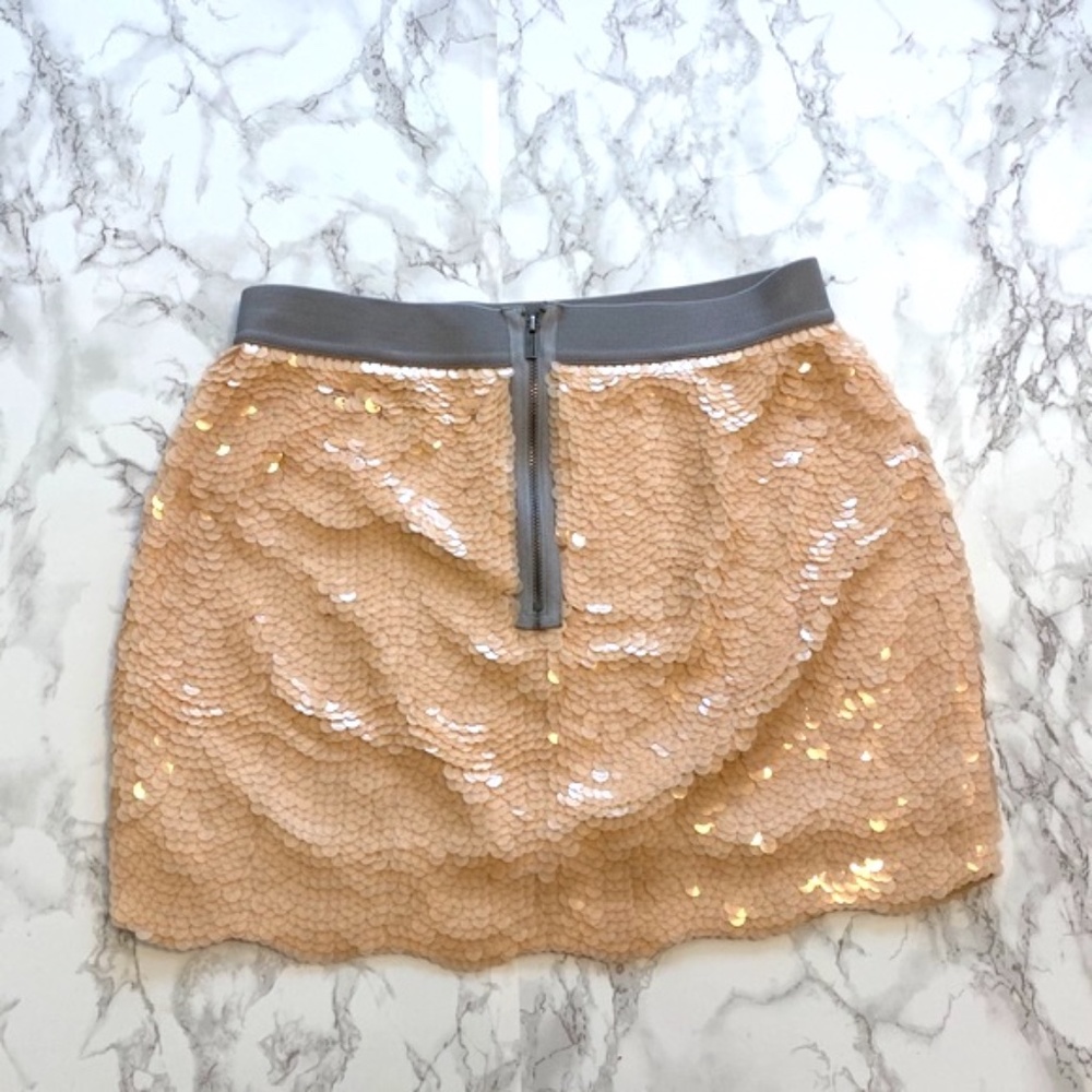BCBGGeneration Michaela Sequined Mini Rose Size XS - Picture 2 of 8